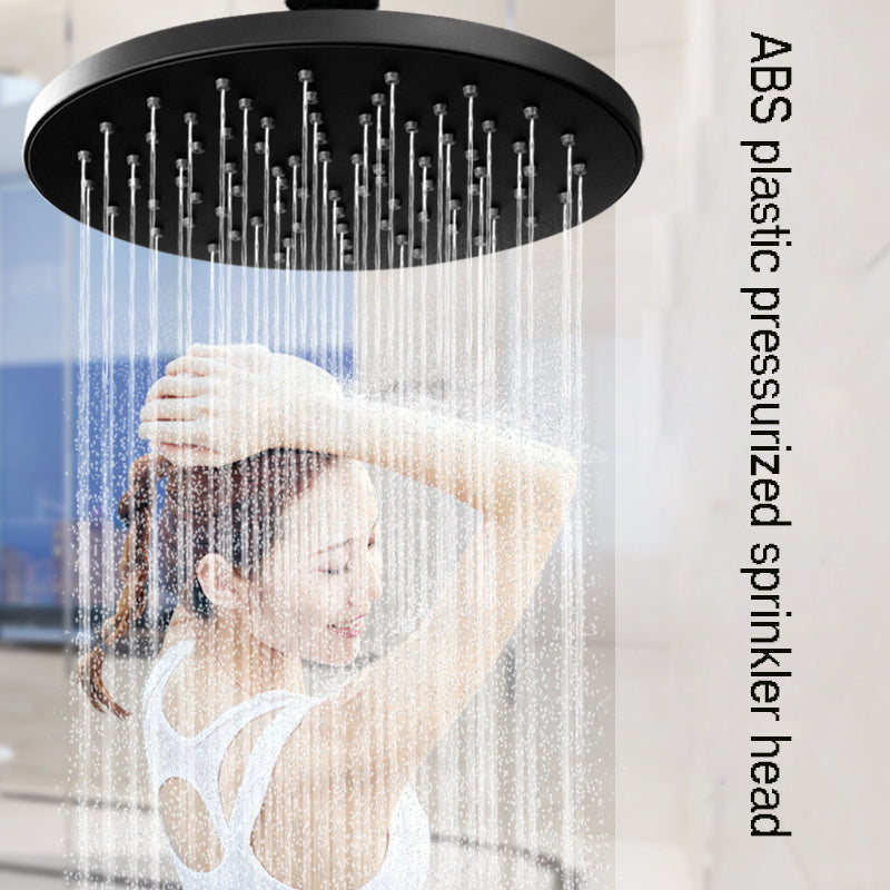 Black Pressurized Shower Shower Head Set Pressurized