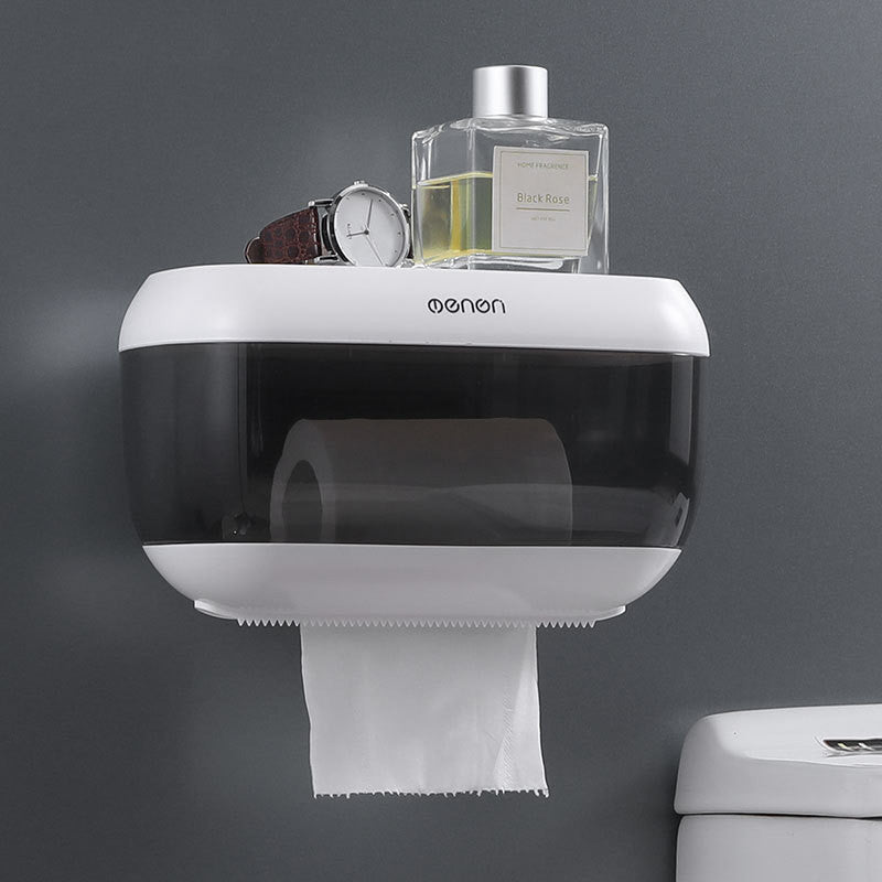 Hand Box Toilet Toilet Tissue Box Free Punching Roll Paper Tube Pumping Paper Toilet Paper Box Waterproof Toilet Paper Rack