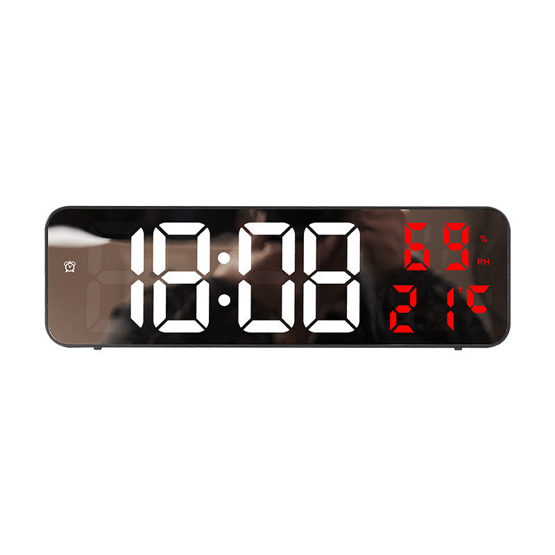 Mirror Large Screen Digital LED Electronic Alarm Clock